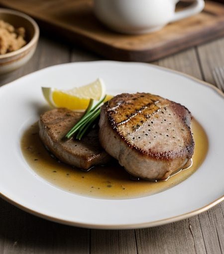 Ginger Ale Pork Chops recipe image