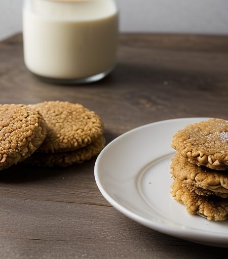 Ginger-Almond Florentines recipe image