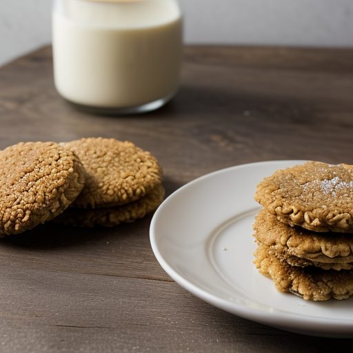 Ginger-Almond Florentines recipe image