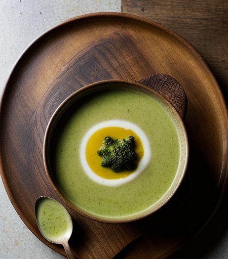 Ginger Broccoli Soup recipe image