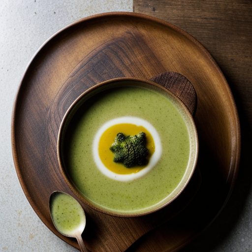 Ginger Broccoli Soup recipe image