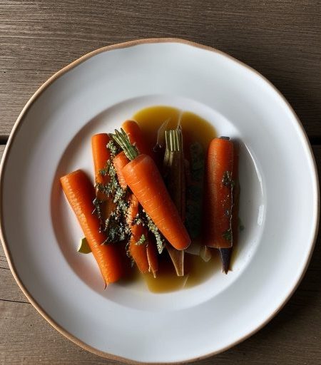 Ginger Candied Carrots recipe image