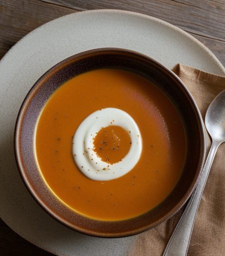 Ginger-Carrot Bisque recipe image