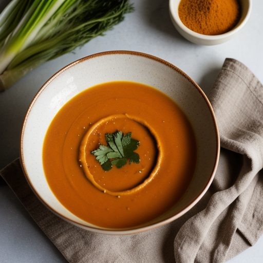 Ginger Carrot Soup (2 PTS recipe image