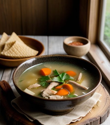 Ginger-Chicken Soup recipe image