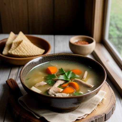 Ginger-Chicken Soup recipe image