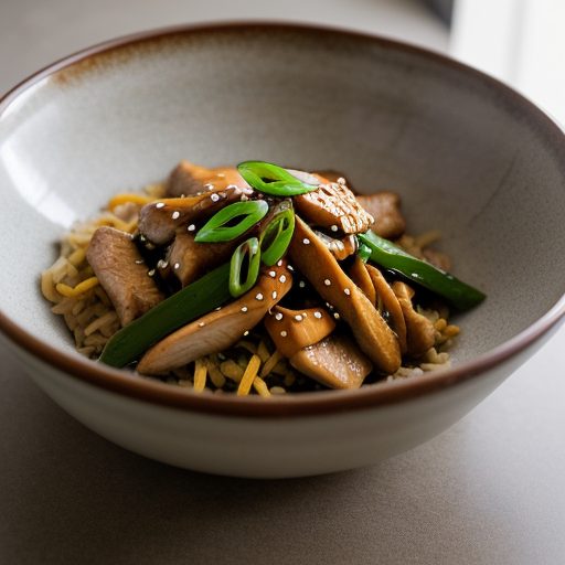Ginger Chicken Stir-Fry recipe image