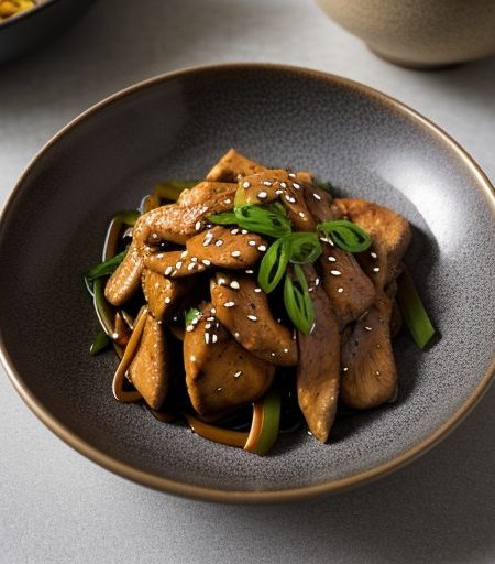 Ginger Chicken Stir-Fry recipe image