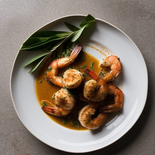 Ginger Coconut Shrimp (8.5 PTS recipe image