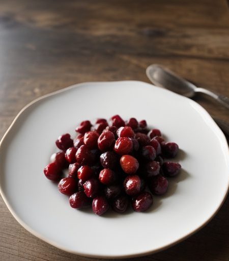 Ginger Cranberries recipe image