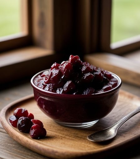 Ginger-Cranberry Sauce recipe image