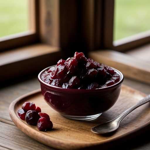 Ginger-Cranberry Sauce recipe image