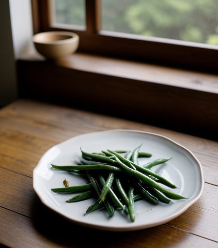 Ginger Green Beans recipe image