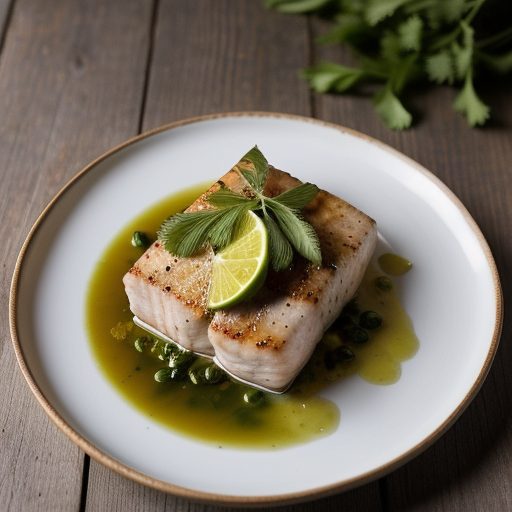 Ginger-Lime-Marinated Swordfish Steaks ( 4.5 Points recipe image