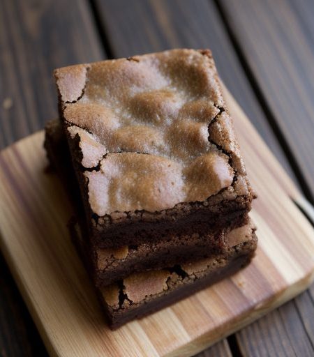 Ginger-Macadamia Brownies recipe image