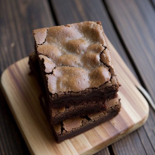 Ginger-Macadamia Brownies recipe image