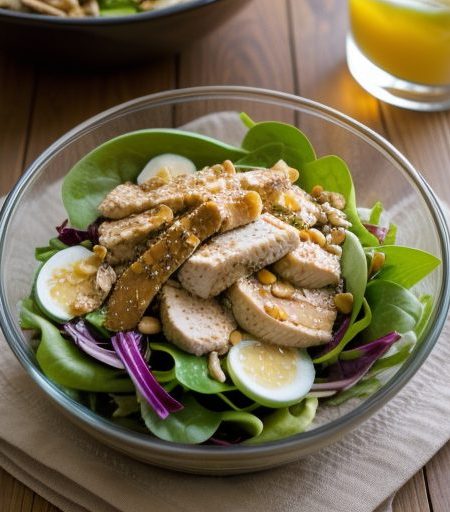 Ginger Marmalade Chicken Salad recipe image