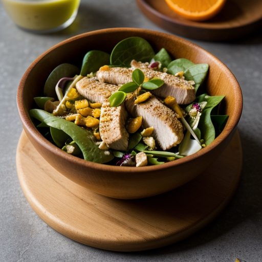 Ginger Marmalade Chicken Salad (5 Pts recipe image