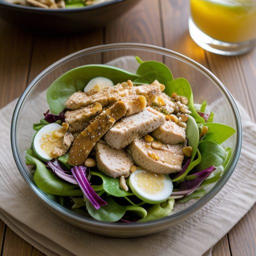 Ginger Marmalade Chicken Salad recipe image