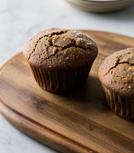 Ginger - Molasses Muffins recipe image