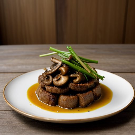 Ginger-Mushroom Saute recipe image