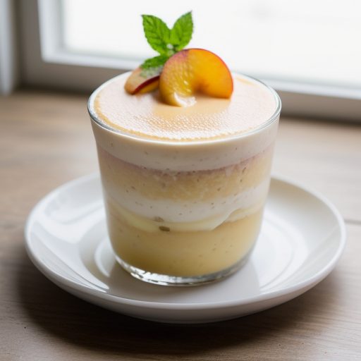 Ginger Peach Parfait recipe image