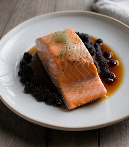 Ginger-Pickled Salmon recipe image