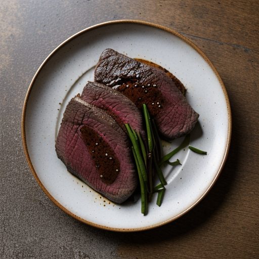 Ginger Seasoned Sirloin / Rice recipe image