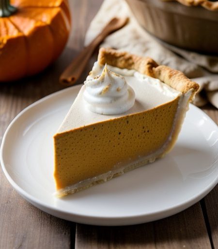 Ginger-Snappy Pumpkin Pie recipe image