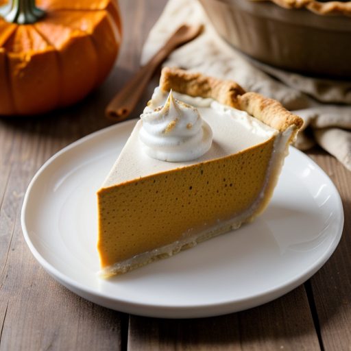 Ginger-Snappy Pumpkin Pie recipe image