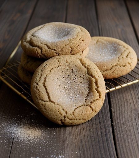 Ginger Spice Cookies recipe image