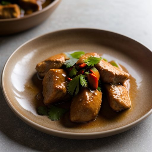 Ginger Spicy Chicken recipe image