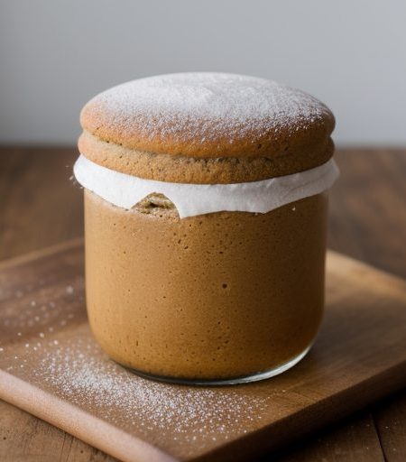 Gingerbread Baked in a Jar recipe image