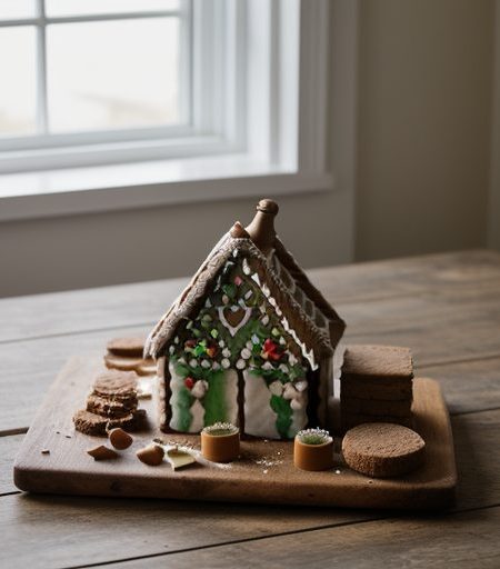 Gingerbread Buildings - Country Living recipe image