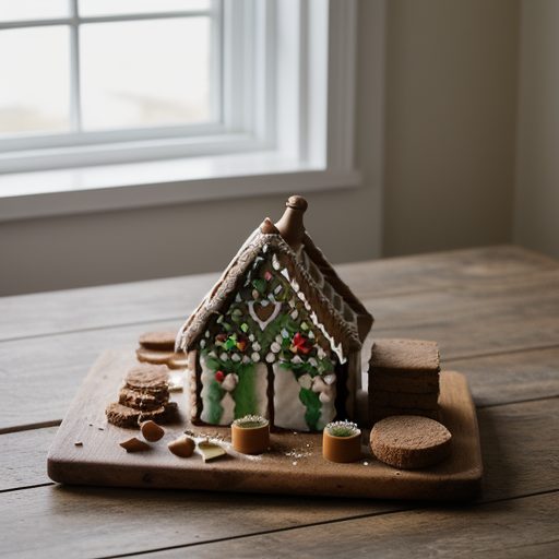 Gingerbread Buildings - Country Living recipe image