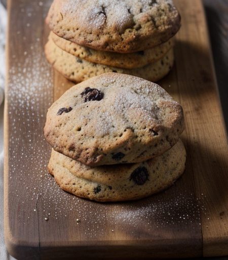 Gingerbread-Raisin Scones - Bon Appetit recipe image