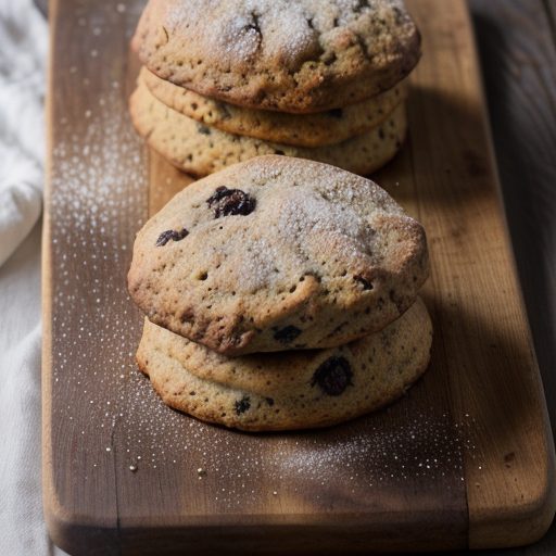 Gingerbread-Raisin Scones - Bon Appetit recipe image