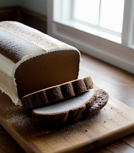 Gingerbread Yule Log recipe image