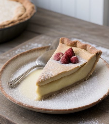 Gingerbread and Pear Tart - Country Living recipe image