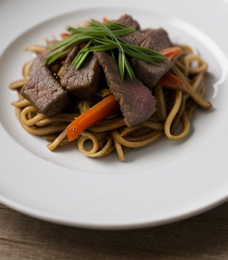 Gingered Beef Stir-Fry recipe image