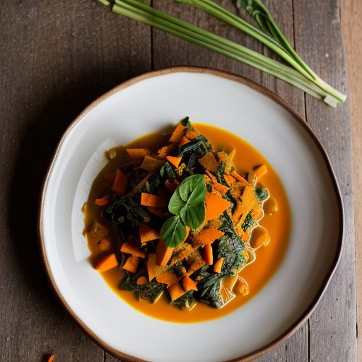 Gingered Carrot & Spinach Supreme (Shaahi Pal recipe image
