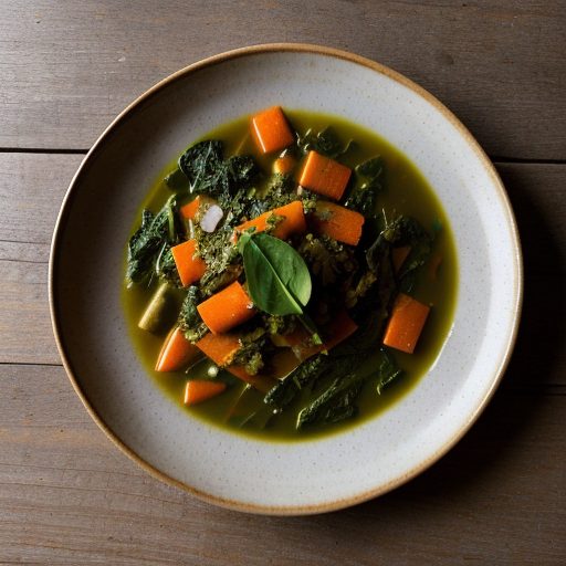 Gingered Carrot and Spinach Supreme (Shaahi Palak recipe image