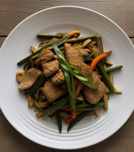 Gingered Chicken Stir Fry recipe image