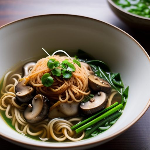 Gingered Chinese Noodle Soup Cgdr39 A recipe image