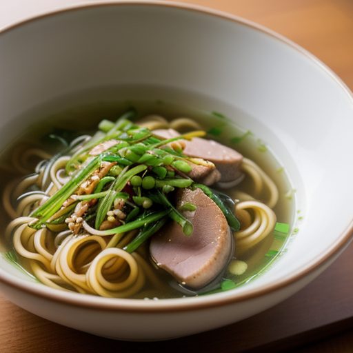 Gingered Chinese Noodle Soup*CGDR39 A recipe image