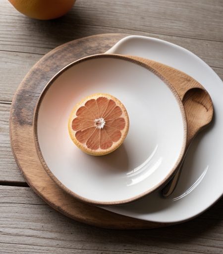 Gingered Grapefruit Baskets recipe image