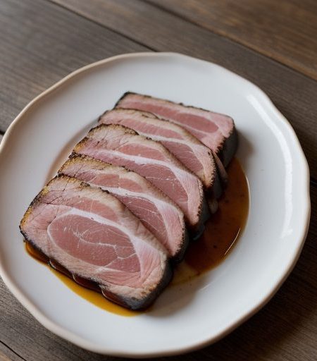 Gingered Ham Slice recipe image