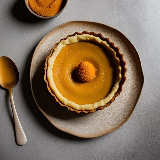 Gingered Pumpkin Flans recipe image