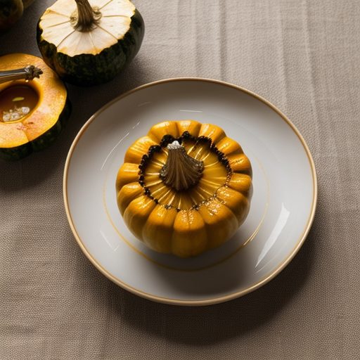 Gingered Rice & Apple Stuffed Squash recipe image