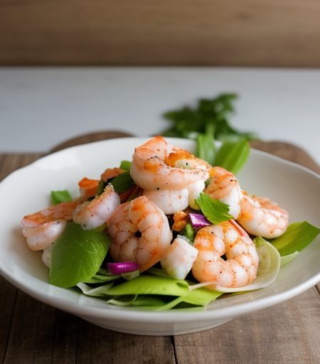 Gingered Shrimp Salad recipe image